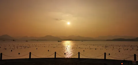 西湖，黄昏日落21