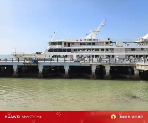 坐船离岛开启新的行程2