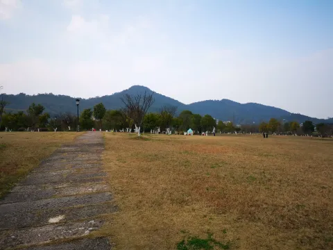 湘湖边的景色