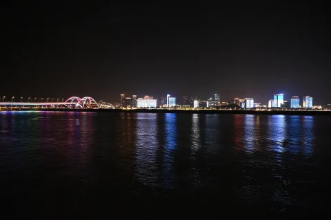 舟山临城夜景6