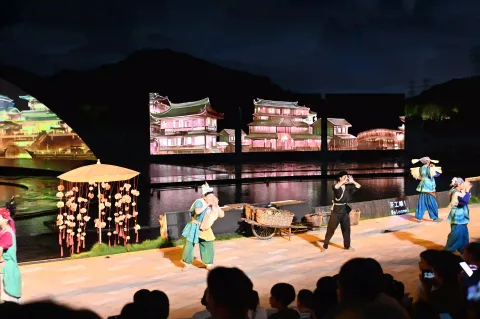《湘湖・雅韵》实景演艺14
