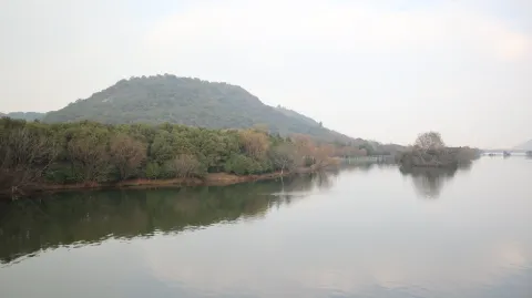 湘湖，湖面的景色