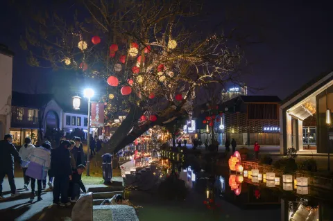 柯桥古镇夜景4