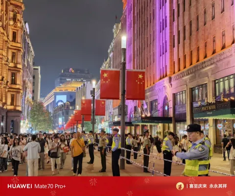 南京路步行街的夜晚7