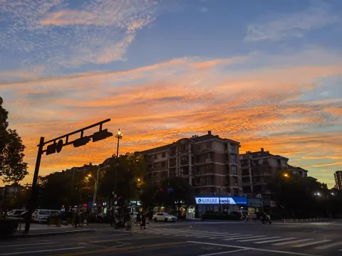 傍晚美景