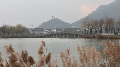 湘湖，湖面的景色