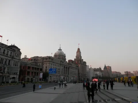 上海外滩的万国建筑