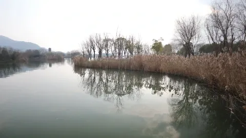 湘湖，湖面的景色