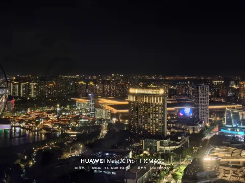摩天轮上，饱览金鸡湖夜色17