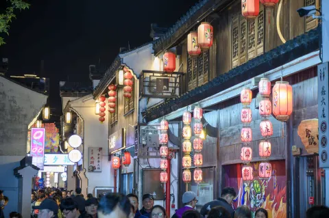 柯桥古镇夜景31