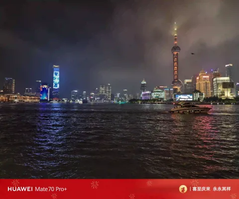 黄浦江两岸的夜景6