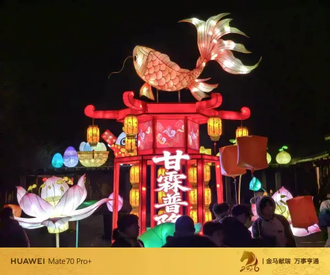 玉环漩门湾农业观光园灯会20