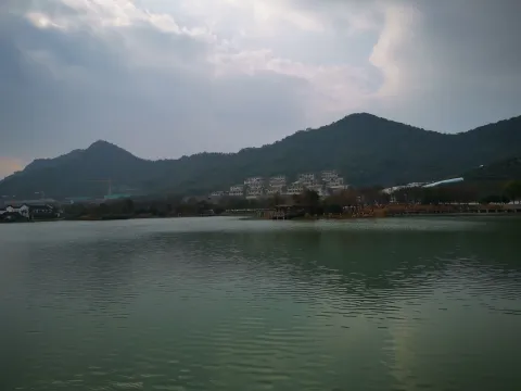 湘湖，湖面的景色