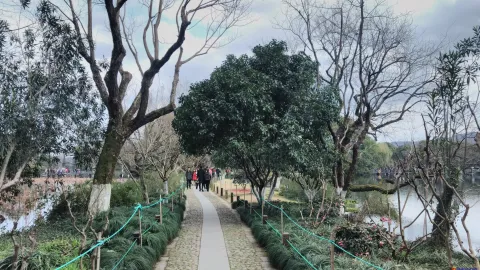 小瀛洲岛上风景