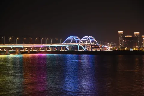 舟山临城夜景5