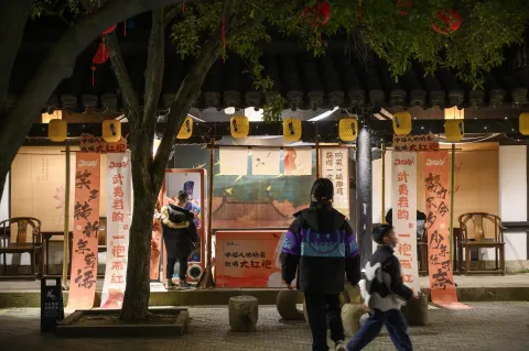 夜幕下的沈园9