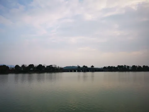 湘湖，湖面的景色