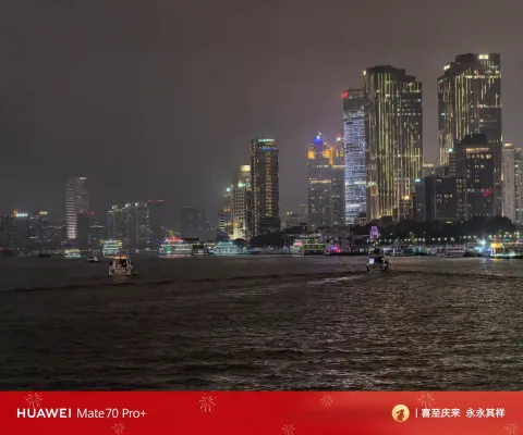 黄浦江两岸的夜景9