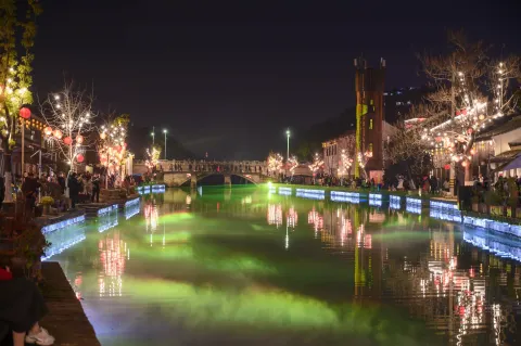 柯桥古镇夜景26