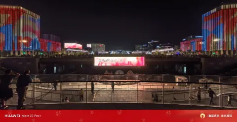 滴水湖边的夜晚8
