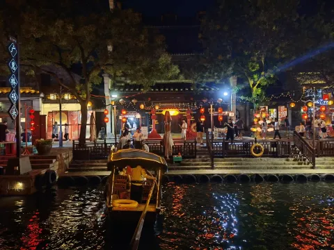 夜游南浔古镇11
