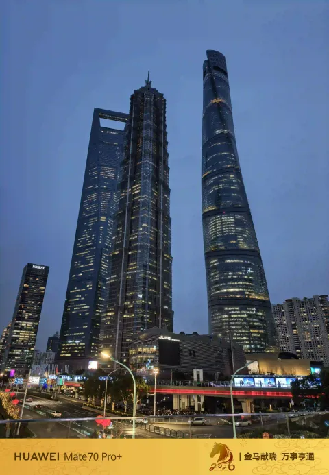 陆家嘴的夜景6