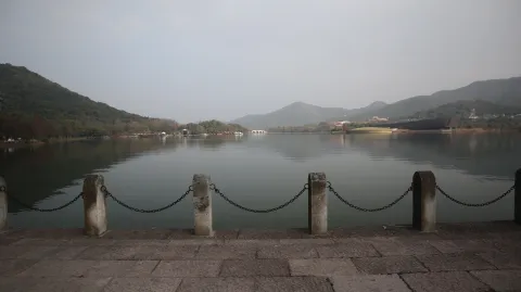 湘湖，湖面的景色