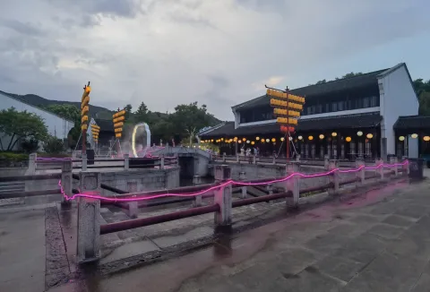 皋亭山千桃不夜城2