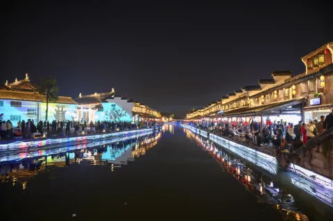 柯桥古镇夜景17