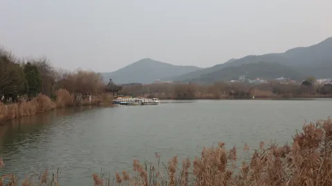湘湖，湖面的景色