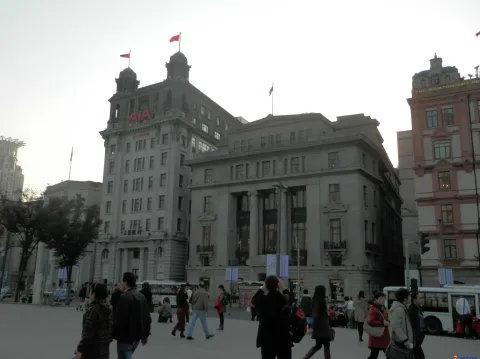 上海外滩的万国建筑