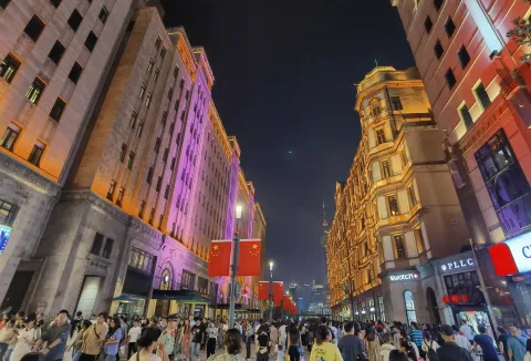 南京路步行街的夜晚8