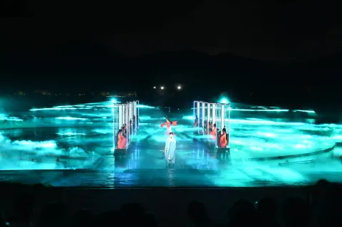 《湘湖・雅韵》实景演艺10