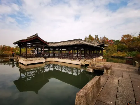 湘湖东岸的风景