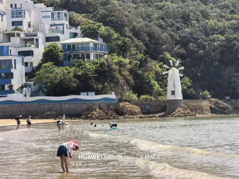 岱山秀山岛蓝白小镇沙滩4