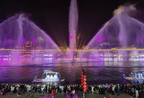 夜间的太湖古镇11