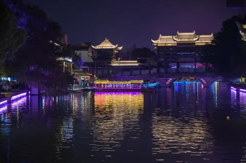 柯桥古镇夜景15