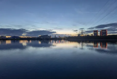 白马湖夜景3