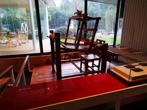 丝绸博物馆织造用具