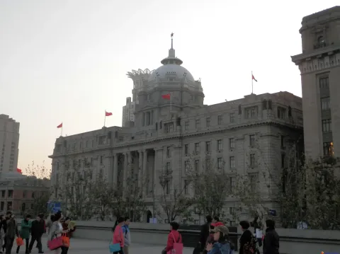 上海外滩的万国建筑