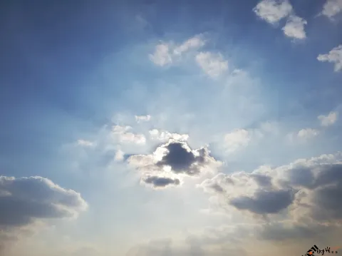 蓝天白云