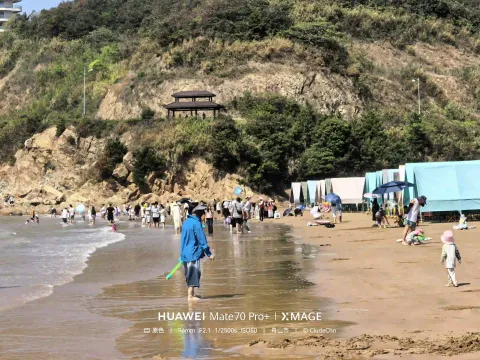 岱山秀山岛蓝白小镇沙滩14