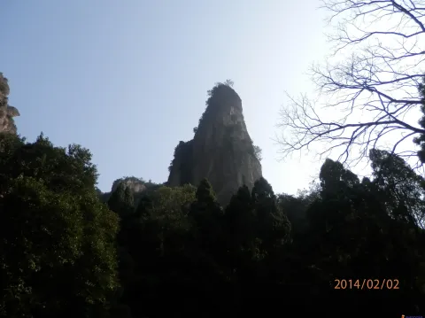春节游玩雁荡山