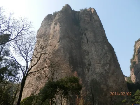 春节游玩雁荡山