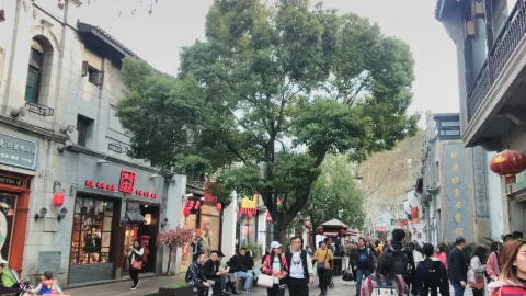 河坊街的游人