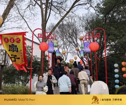 春节河渚街的热闹5