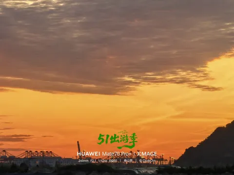 洋山港的绝美黄昏4