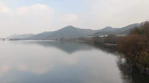 湘湖，湖面的景色