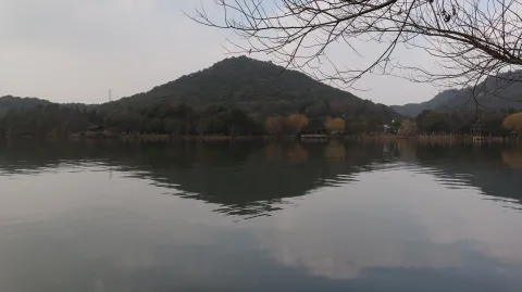 湘湖，湖面的景色