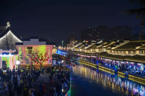 柯桥古镇夜景16